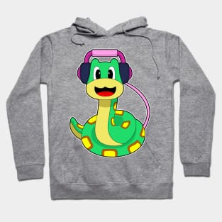 Snake Headphone Music Hoodie